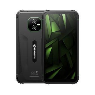 Hammer Ranger 4G 6" 8+(6)/256GB Black Green Smartphone Rugerizado