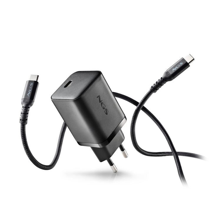 NGS BUD 65W-L Universal Negro Corriente alterna Carga rápida Interior
