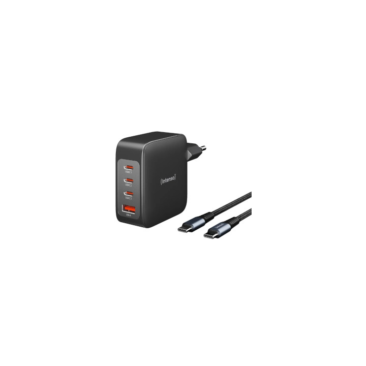 Intenso 7814010 adaptador e inversor de corriente Interior 140 W Negro