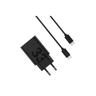 Motorola TurboPower 33W Auriculares, Auriculares, Teléfono móvil, Smartphone Negro Corriente alterna Carga rápida...
