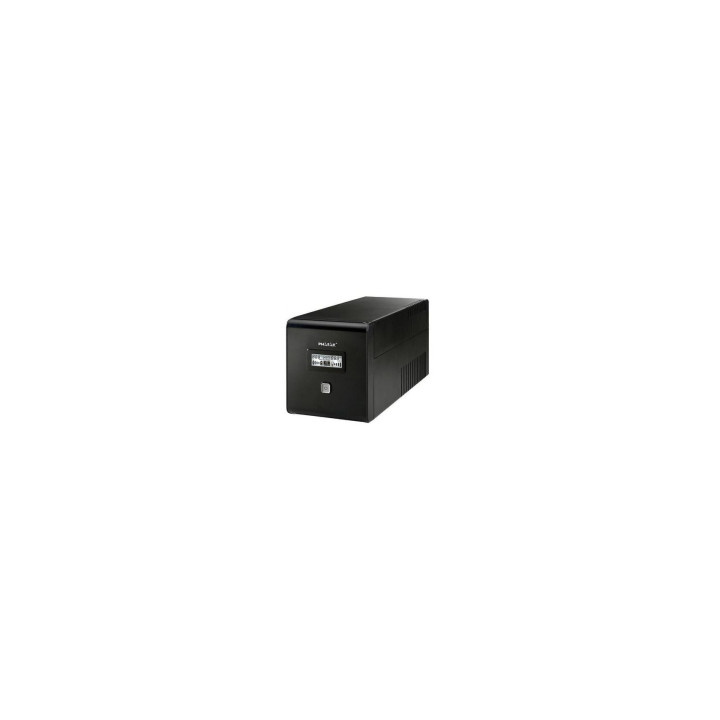 SAI PHASAK 1000VA DISPLAY LCD AVR 2XSCHUKO NEGRO PH 9410