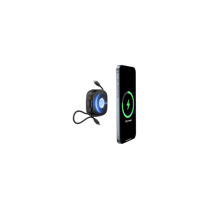Charmast Veger W1205 PD20W MagCore 3 in 1 Magentic Wireless Fast Charging Power Bank