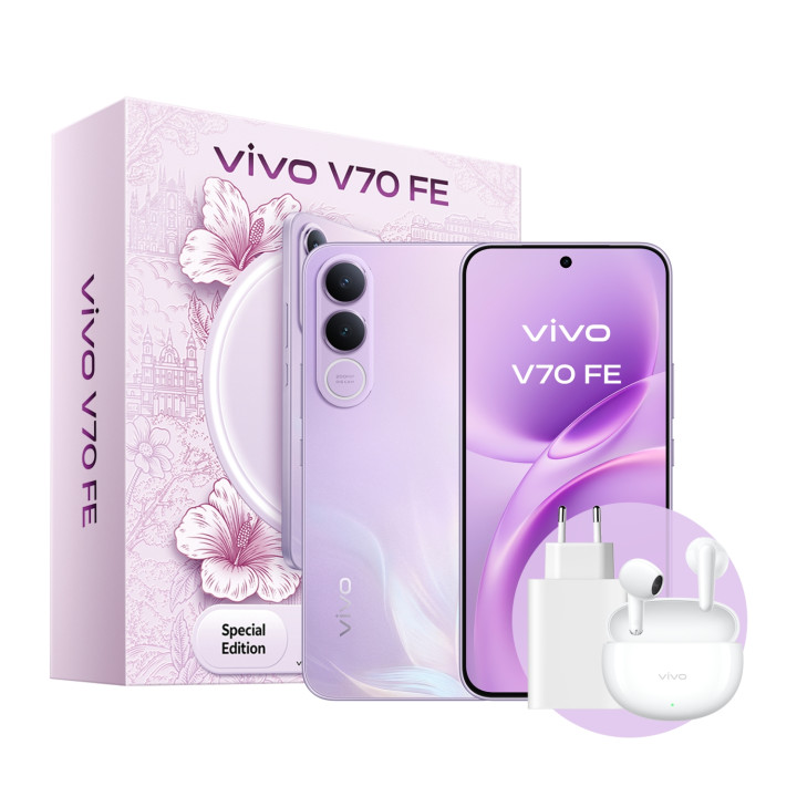 VIVO V70 Fe 5G 8/256Gb Púrpura Smartphone