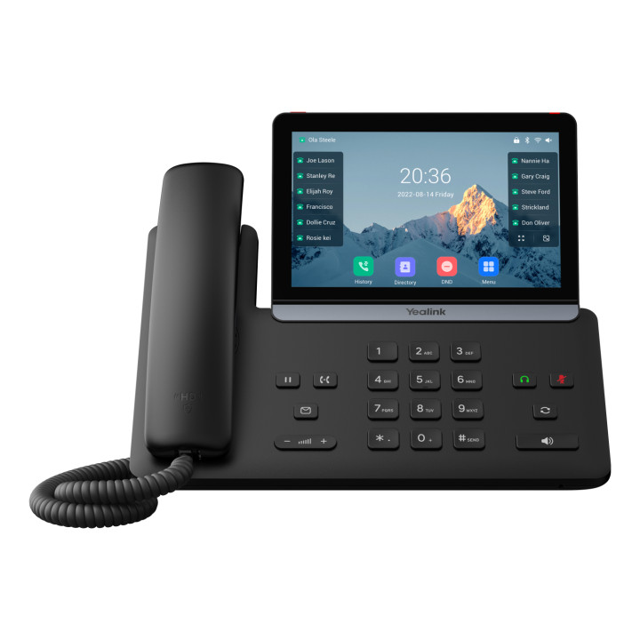 Yealink T87W teléfono IP Negro LCD Wifi