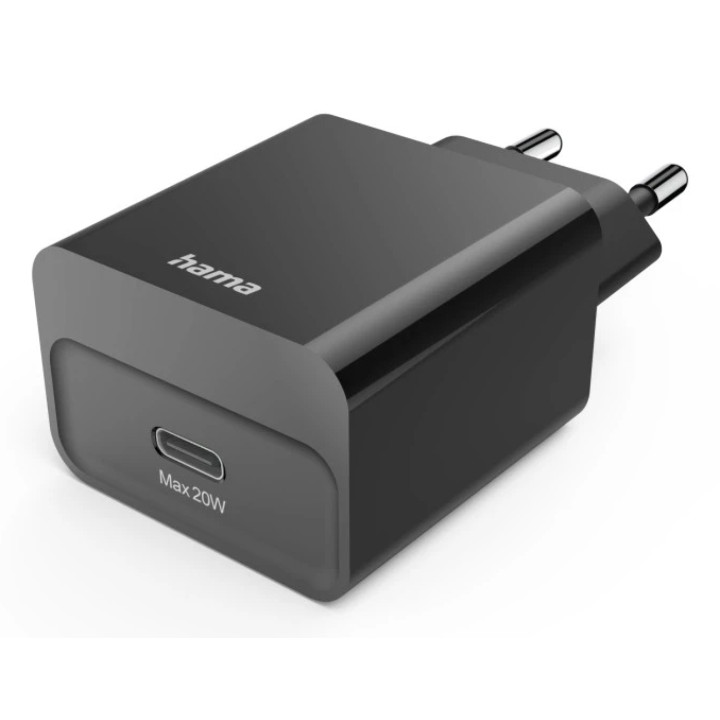 Hama 00201959 cargador de dispositivo móvil Auriculares, Batería portátil, Smartphone, Tableta Negro Corriente alterna