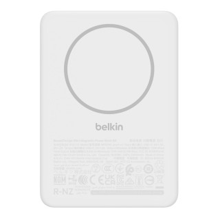 Belkin BPD010hqWH 5000 mAh Cargador inalámbrico Blanco