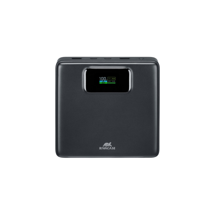 Rivacase Turbo Polímero de litio 25800 mAh Negro