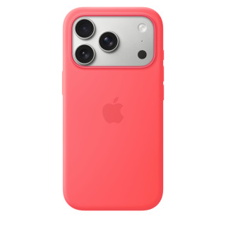 Apple Funda de silicona con MagSafe para el iPhone 17 Pro - Guayaba intenso