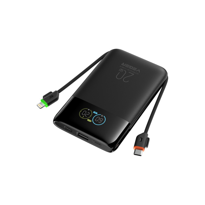 Veger 1211A 10000mAh Power Bank 20W Negro
