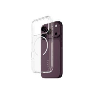 PanzerGlass CARE™ by ® Urban Explorer Case Transparent w. White MagSafe iPhone 18 Pro | 17 Pro funda para teléfono...