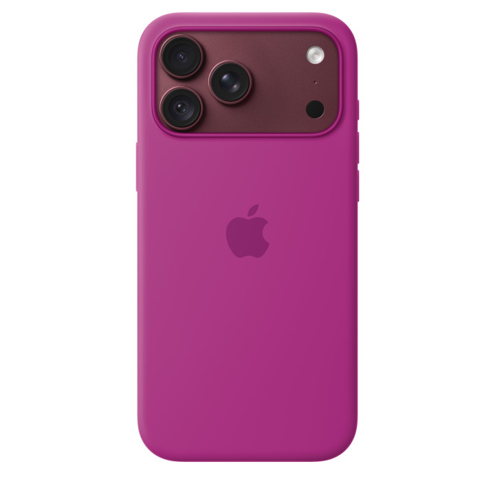 Apple Funda de silicona con MagSafe para el iPhone 18 Pro Max - Magenta