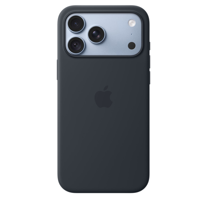 Apple Funda de silicona con MagSafe para el iPhone 18 Pro Max - Azul marino