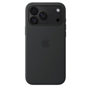 Apple Funda de silicona con MagSafe para el iPhone 18 Pro Max - Negro