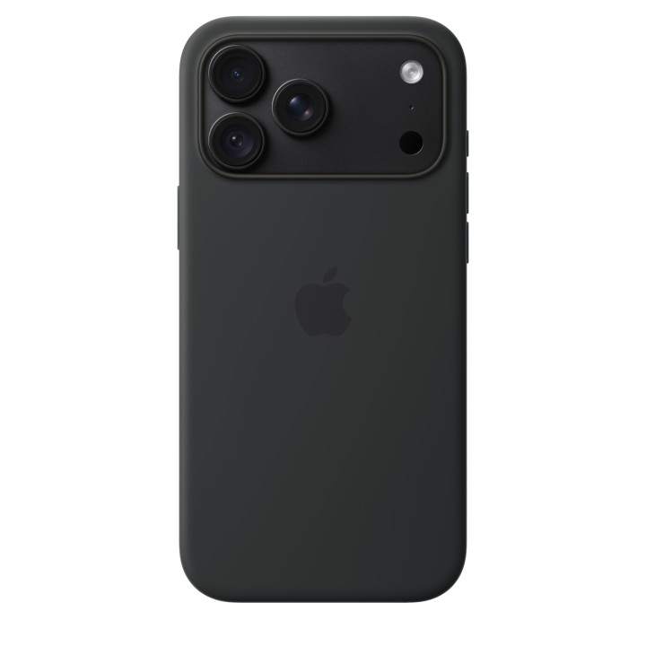Apple Funda de silicona con MagSafe para el iPhone 18 Pro Max - Negro