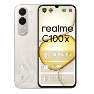 realme 631011008900 smartphones 17,3 cm (6.8") Android 16.0 4G USB Tipo C 4 GB 256 GB 7500 mAh Oro