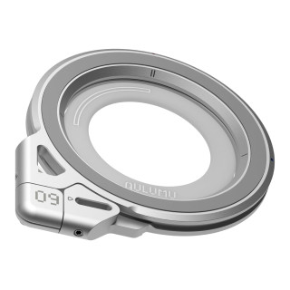 Aulumu G09 Soporte de Anillo Magnético para MagSafe Plata