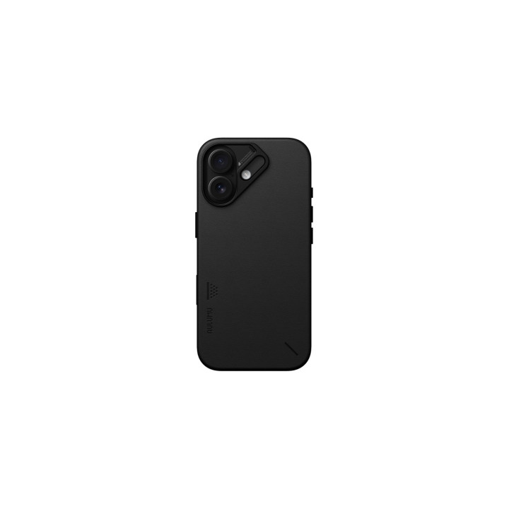 Aulumu A17 Vegan Leather iPhone 17 Funda Negra