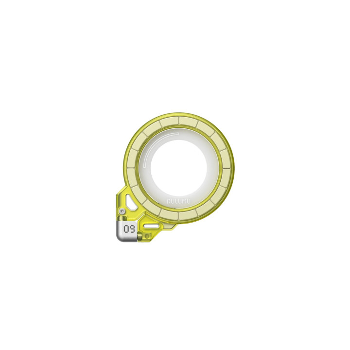 Aulumu G09 Ghost Soporte Magnético Transparente Amarillo