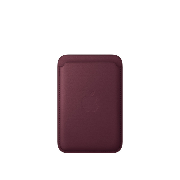 Apple Cartera de trenzado fino con MagSafe para el iPhone - Burdeos