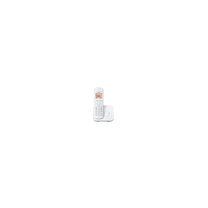 TELEFONO INALAMBRICO DECT PANASONIC PANTALLA LCD RETROILUMINADA BLANCO KX-TGC210SPW