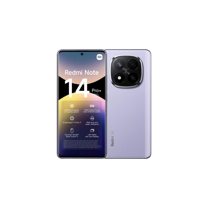 Xiaomi Redmi Note 14 Pro+ 5G 8/256Gb Lavanda, Púrpura Smartphone