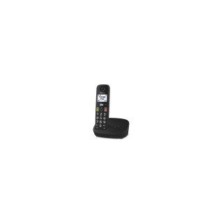 Panasonic KX-TGU110EXB teléfono Teléfono DECT Identificador de llamadas Negro