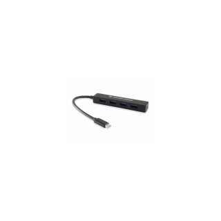 HUB USB C M CONCEPTRONIC 4P NEGRO CTC4USB3