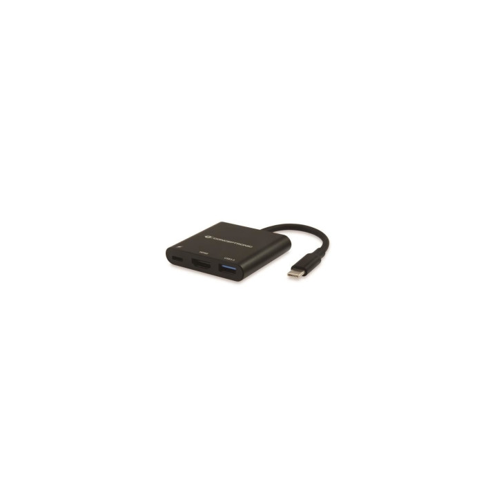 ADAPTADOR CONCEPTRONIC USB TIPO C MACHO A HDMI USB-C USB 3.0 HEMBRA NEGRO DONN01B