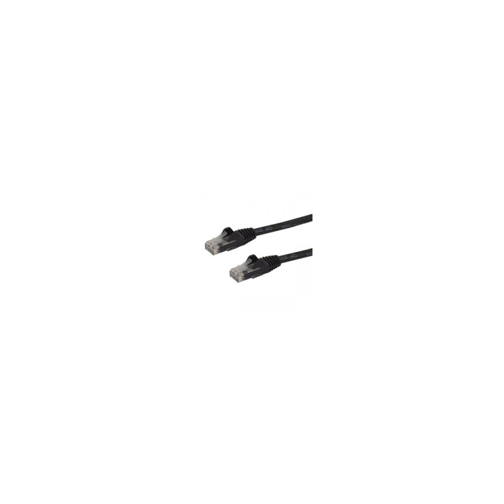 StarTech.com Cable de red Cat6 Ethernet de Red RJ45 UTP sin Enganches - 24AWG - 1.5m Negro