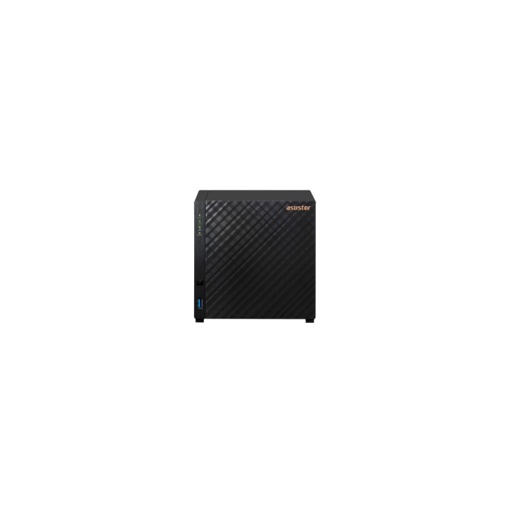 Asustor AS1204T NAS Torre Realtek RTD1619B 1 GB DDR4 0 TB ADM Negro