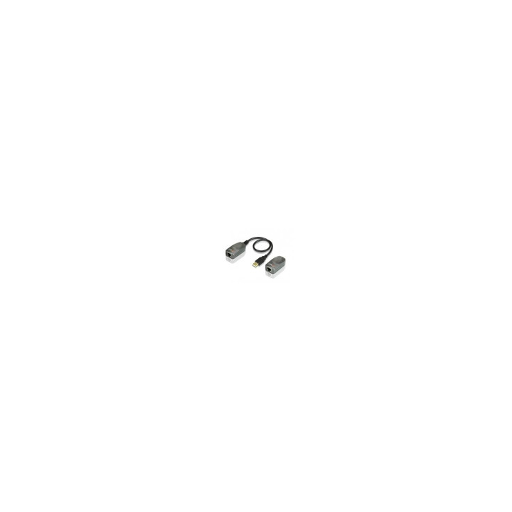 CABLE EXTENSOR ATEN USB SOBRE RJ45 60M NEGRO UCE260-AT-G
