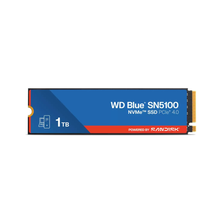 SanDisk WD Blue SN5100 1 TB M.2 PCI Express 4.0 NVMe QLC 3D NAND