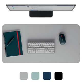 Leitz 53820085 protector de escritorio Cloruro de polivinilo (PVC) Gris