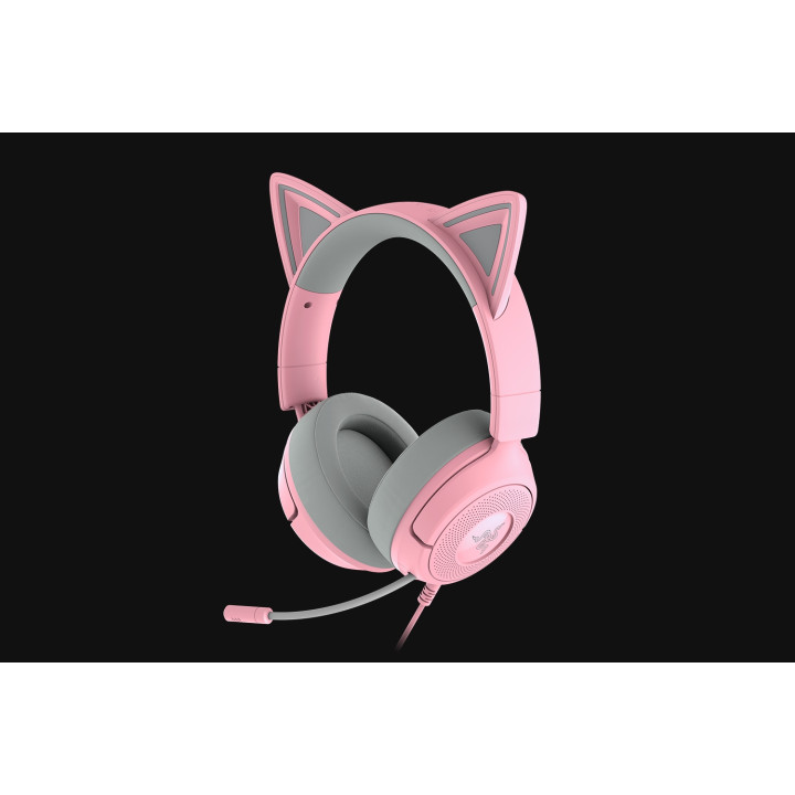 Razer Kraken Kitty V3 X Auriculares Alámbrico Diadema Juego USB tipo A Rosa