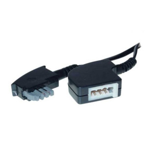 S/CONN maximum connectivity 70220- cable telefónico 10 m Negro
