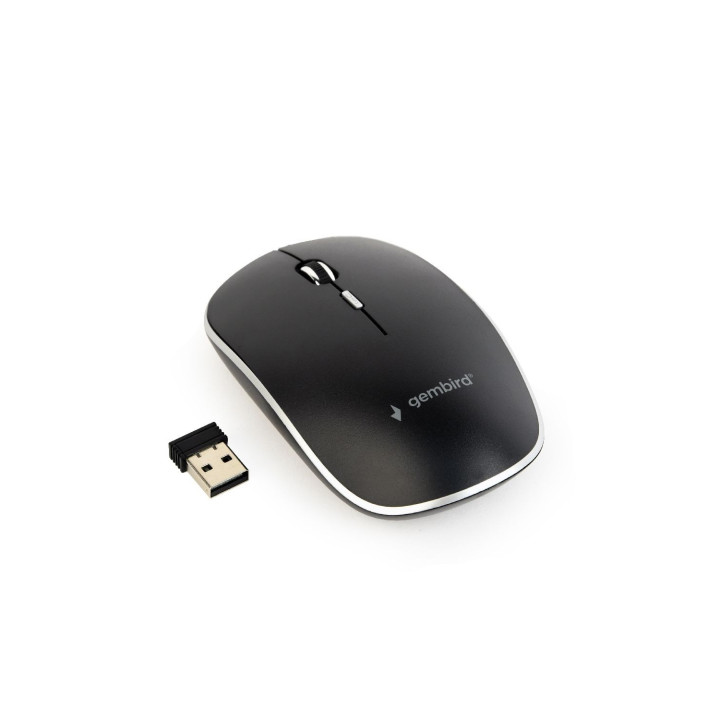Gembird MUSW-4B-01 ratón Ambidextro RF inalámbrico Í“ptico 1600 DPI