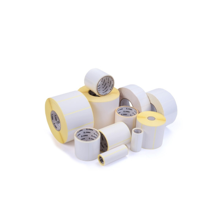 ETIQUETA TERMICA ZEBRA Z-SELECT 2000T 51 mm x 25 mm rectangulo 25 mm PRINCIPAL TRANSFERENCIA TÍ‰RMICA BLACO PAPEL 2580