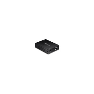 Trendnet adaptador e inyector de PoE Gigabit Ethernet Negro