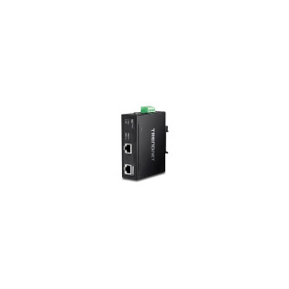 Trendnet adaptador e inyector de PoE Gigabit Ethernet Negro