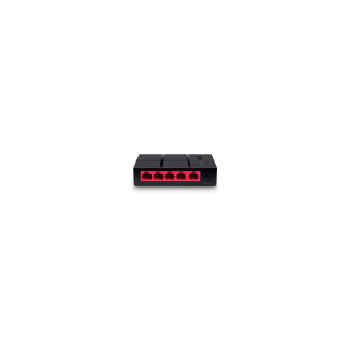 SWITCH MERCUSYS 5 PTOS 10/100/1000 NEGRO MS105G