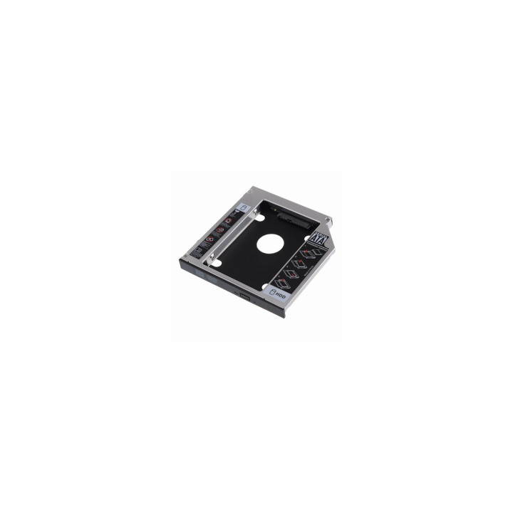 FUNDA DISCO 2.5 EWENT SATA III SSD HDD INSTALLATION FRAME FOR CD DVD BLU RAY DRIVE EW7005