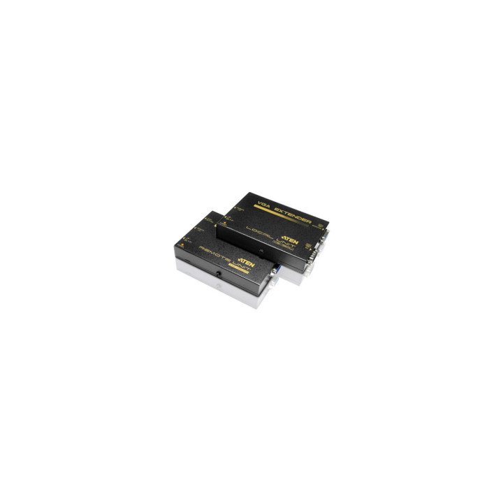 KVM ATEN SWITCH VGA EXTENDER VGA OVER CAT5E 6 VIDEO 150METER VE150A-AT-G