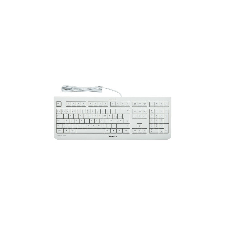 TECLADO CHERRY KC 1000 USB ALEMAN BLANCO JK-0800DE-0
