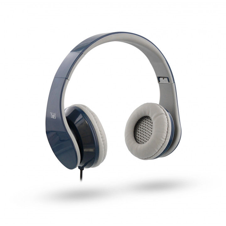 STREAM - Auriculares plegables - azul
