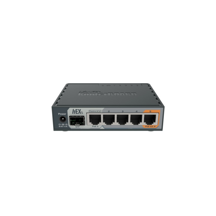 SWITCH MIKROTIK RB760iGS 5 PTOS GIGABIT NEGRO RB760iGS