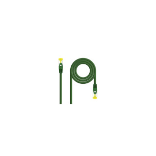 LATIGUILLO RJ45 SFTP LSZH CAT.6A AWG26 NANOCABLE VERDE 10.20.1901-GR