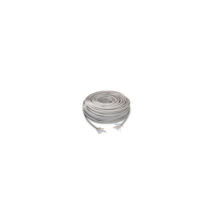BOBINA CABLE AISENS RJ45 CAT 6 UTP AWG24 RIGIDO 305M GRIS A135-0262