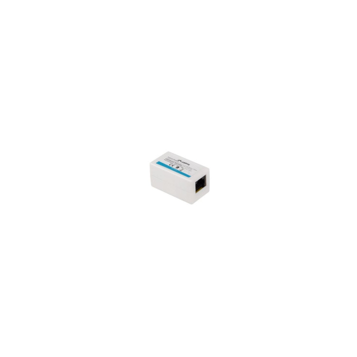 ADAPTADOR LANBERG RJ45 HEMBRA A RJ45 HEMBRA CAT6 UTP BLANCO AD-RJ45-RJ45-OU6