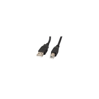 CABLE LANBERG USB-A MACHO A USB-B MACHO 3M NEGRO CA-USBA-10CC-0030-BK
