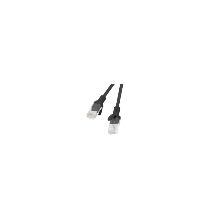 LATIGUILLO LANBERG RJ45 UTP CAT 5E 1M NEGRO PCU5-10CC-0100-BK